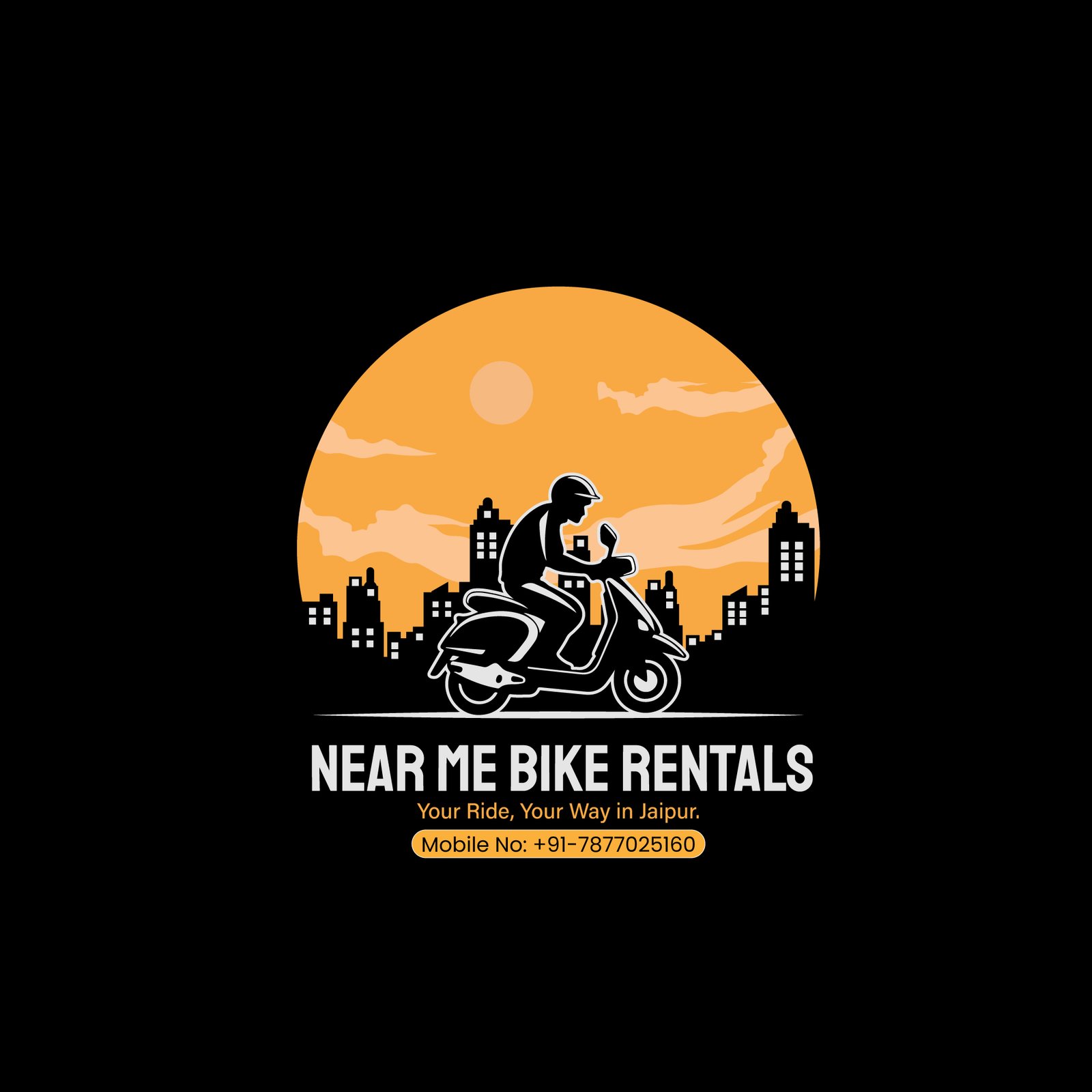 Near Me Bike Rental Logo